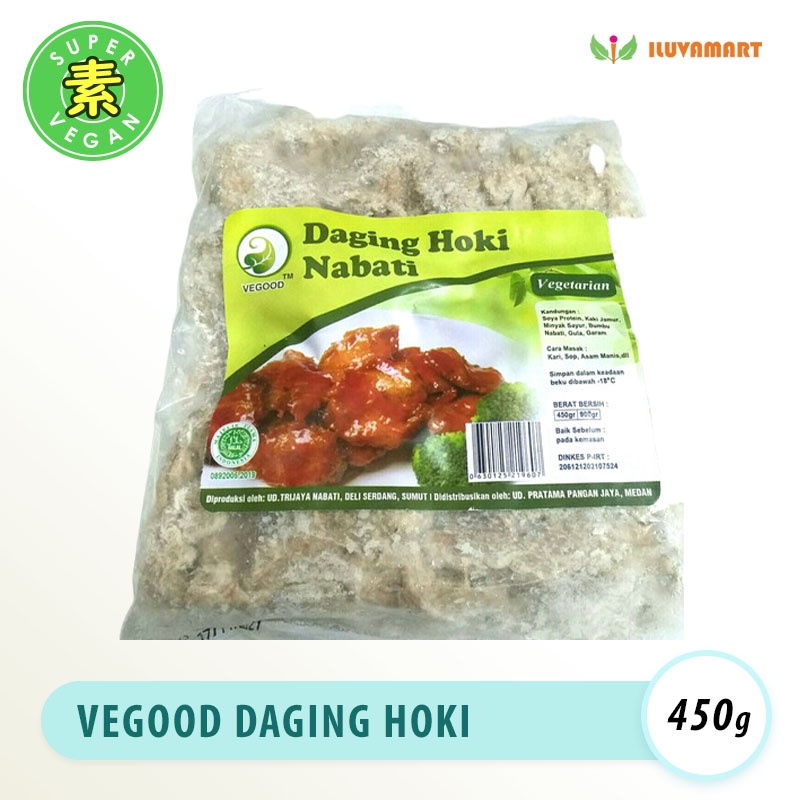 

Vegood Daging Hoki Nabati 450 gr / Vegetarian Hokki Meat