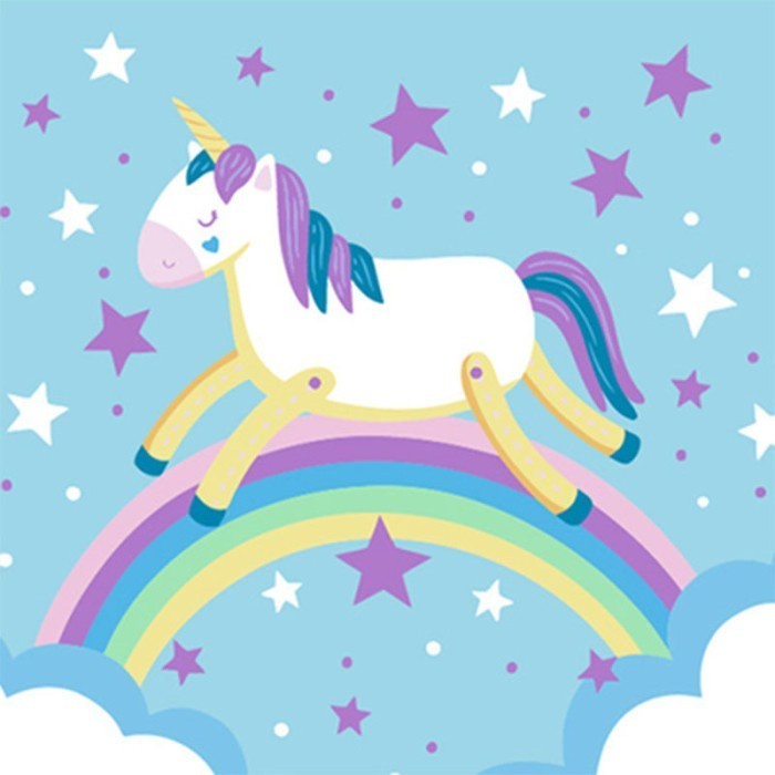 

Produk Terbaru Mainan Canvas Painting By Number Kit Kanvas Mewarnai Anak Unicorn