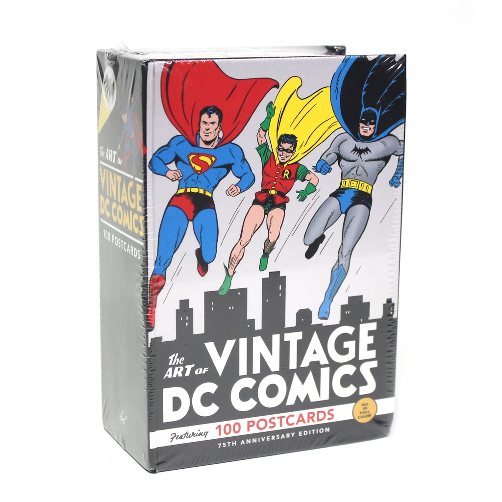 

The Art of Vintage DC Comics Card Book mainan anak kado hadiah ultah kado lebaran bayi perempuan la