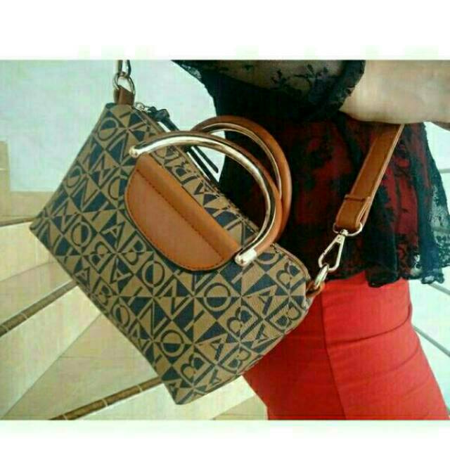  Tas  Selempang Kecil  Wanita  Bonia Mini Fashion Branded 