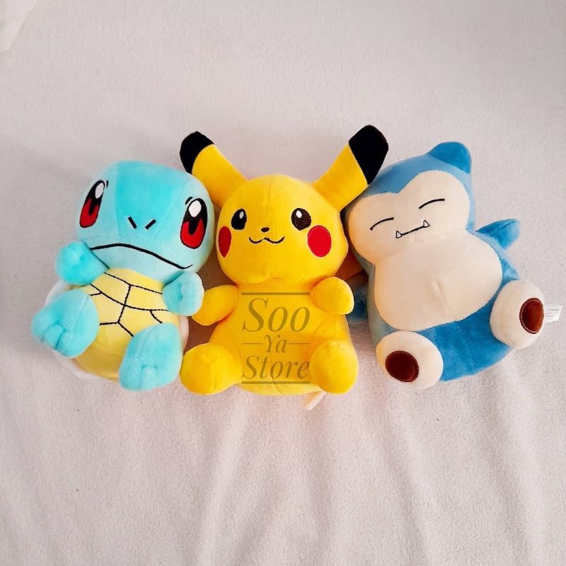 Pokemon Pikachu Doll (Ori)Pokemon Squirtle Doll (Ori)
Pokemon Snorlax Doll (Ori)