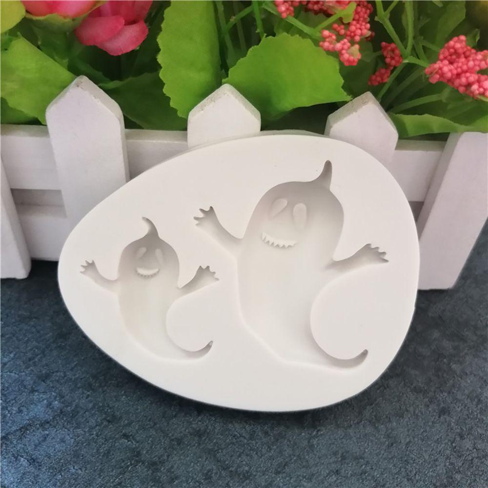 R-flower 4pcs Cetakan Coklat Fondant Halloween Cetakan Clay Cetakan Cupcake