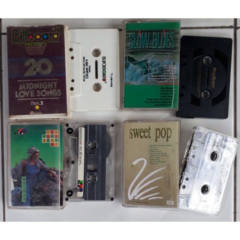 

Kaset Pita Jadul 4 pcs