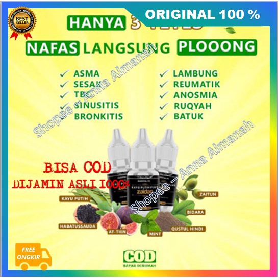 [BISA COD] PROMO Kayu Putih Plus Zaidan 100% ASLI ORIGINAL