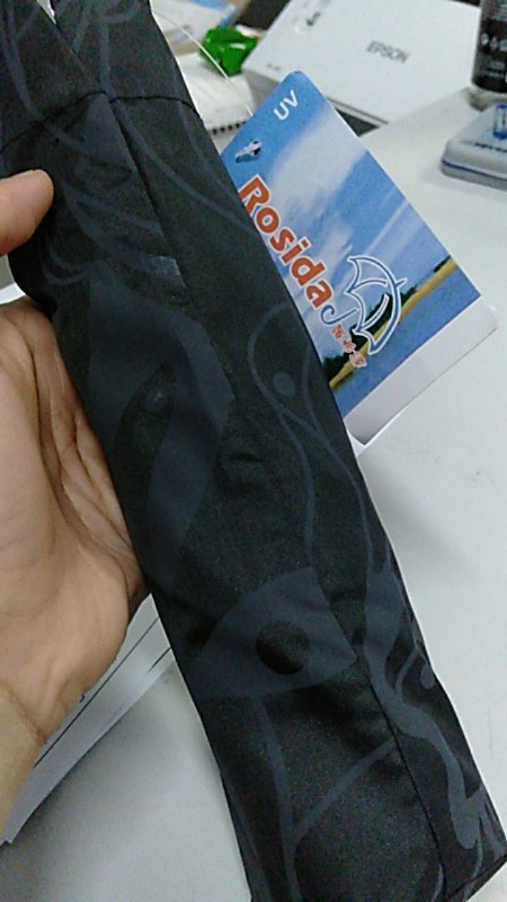 Payung Lipat 3 Motif Batik Kembang Hitam Kualitas Bagus