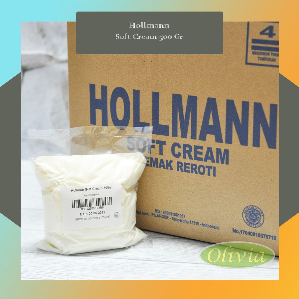 

Hollman Holmann Soft Cream Lemak Reroti 500 Gr