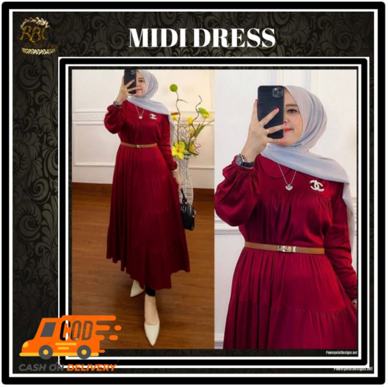 MIDI DRESS /TUNIK /GAMIS/TUNIK MIDI/ TUNIK JUMBO /GAMIS PESTA/GAMIS SYAR'I/GAMIS MURAH/TUNIK MURAH /