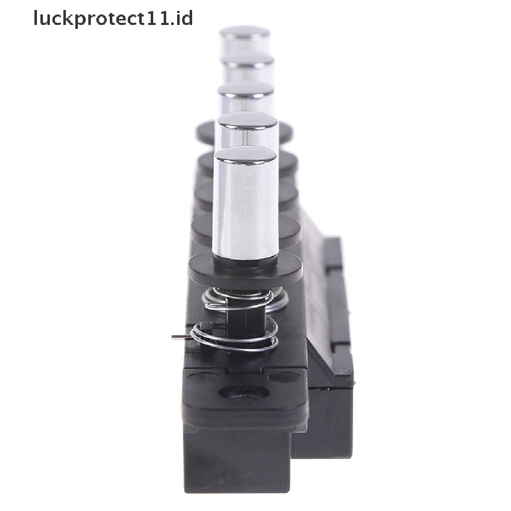 //HG&amp;ID// Five-position plug-in button switch for range hood five-position silver switch .