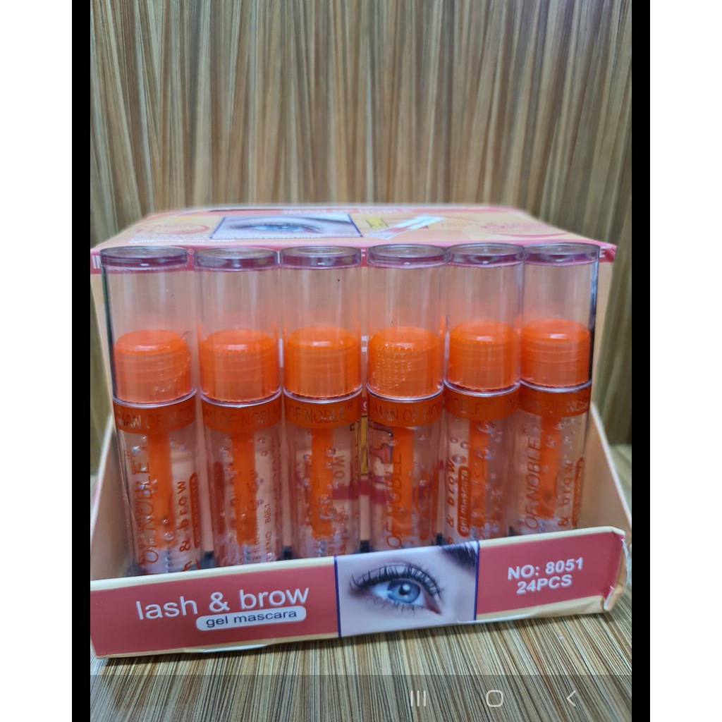 cod termurah lash &amp; brow maskara gel alis dan bulu mata iman off noble