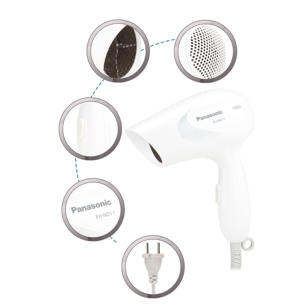 Panasonic EHND11 Pengering Rambut Hair Dryer 400 Watt EHND-11