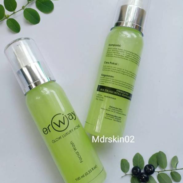 Paling menarik ERWAY Facial Wash Glow Acne Luxury..T3rviral