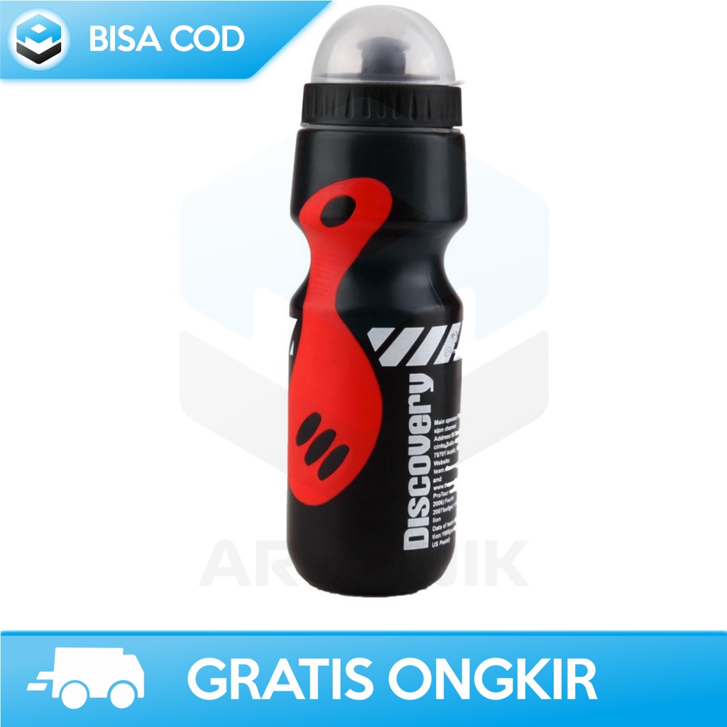 TEMPAT BOTOL MINUM SEPEDA MTB 650ml MURAH HKPX DISCOVERY 3026 ORIGINAL