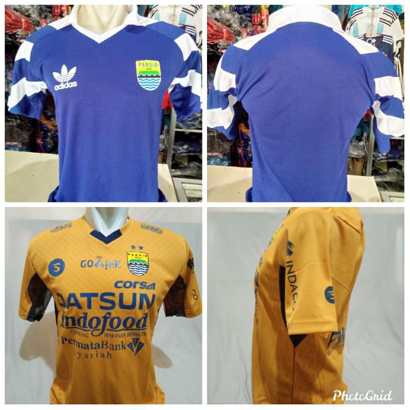 Jersey Sablon Persib A 2017 dan Persib Perserikatan