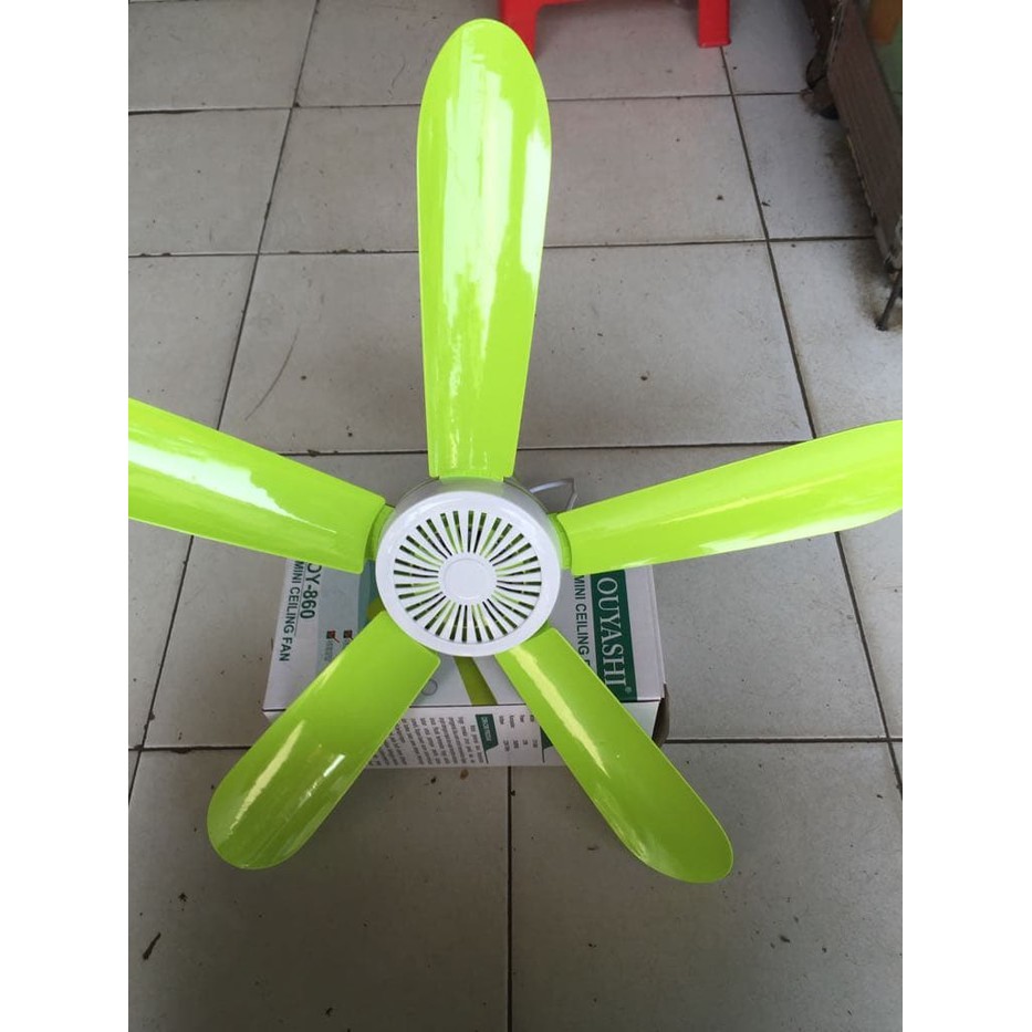 Ouyashi Oy 860 Mini Ceiling Fan Kipas Angin Gantung Shopee Indonesia