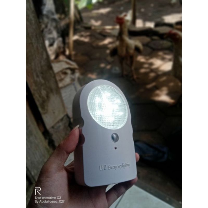 Lampu Senter Led Emergency Toyosaki TYS 226 Putih GAMBLING