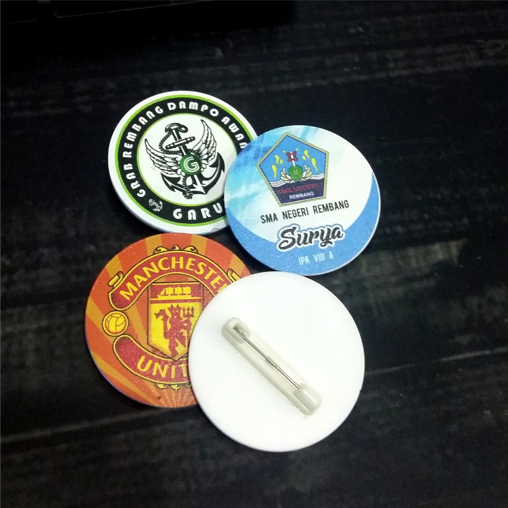 Pin | Pin Akrilik | Pin UV | Pin Custom | Pin Acrylic | diameter 4,5 cm