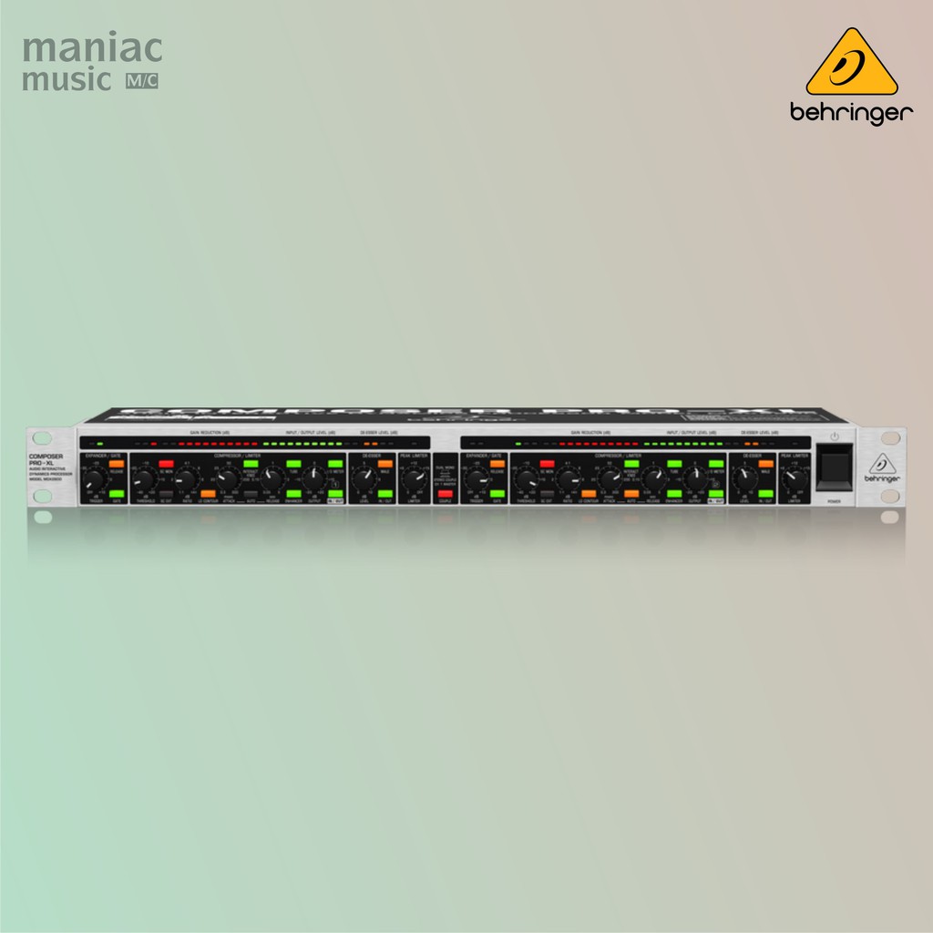 Behringer MDX2600 (Expander, Gate, Compressor, Peak Limiter, De-Esser, Dynamic Enhancer