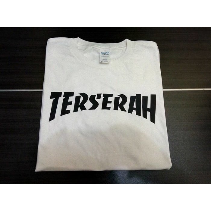 KAos Tshirt Baju Combed 30S Distro Terserah Thrasher Skateboard SB