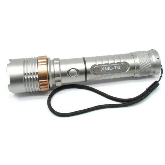 Stick Baton X900 Senter LED Tactical Cree XM-L T6 1000 Lumens - Gray