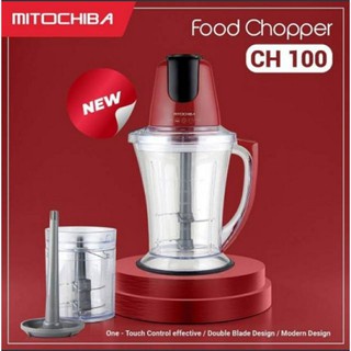 Food chopper CH100 RED RUBBY / 1,5 Liter / Mitochiba Resmi