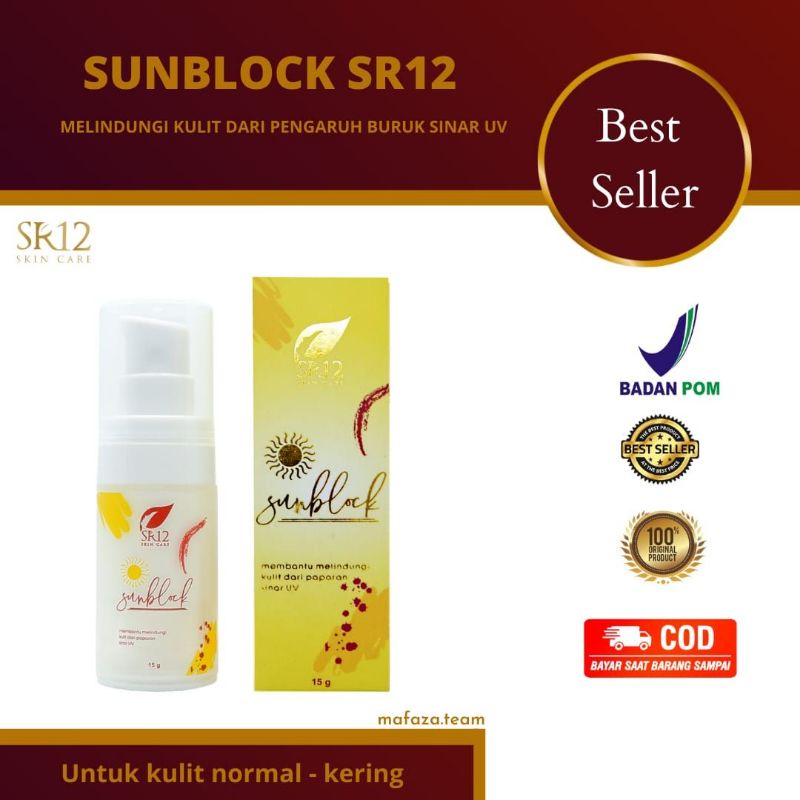 SUNBLOCK SPF 30++ PELINDUNG UV KRIM ANTI BELANG KRIM BERSPF SUNCREEN TABIR SURYA