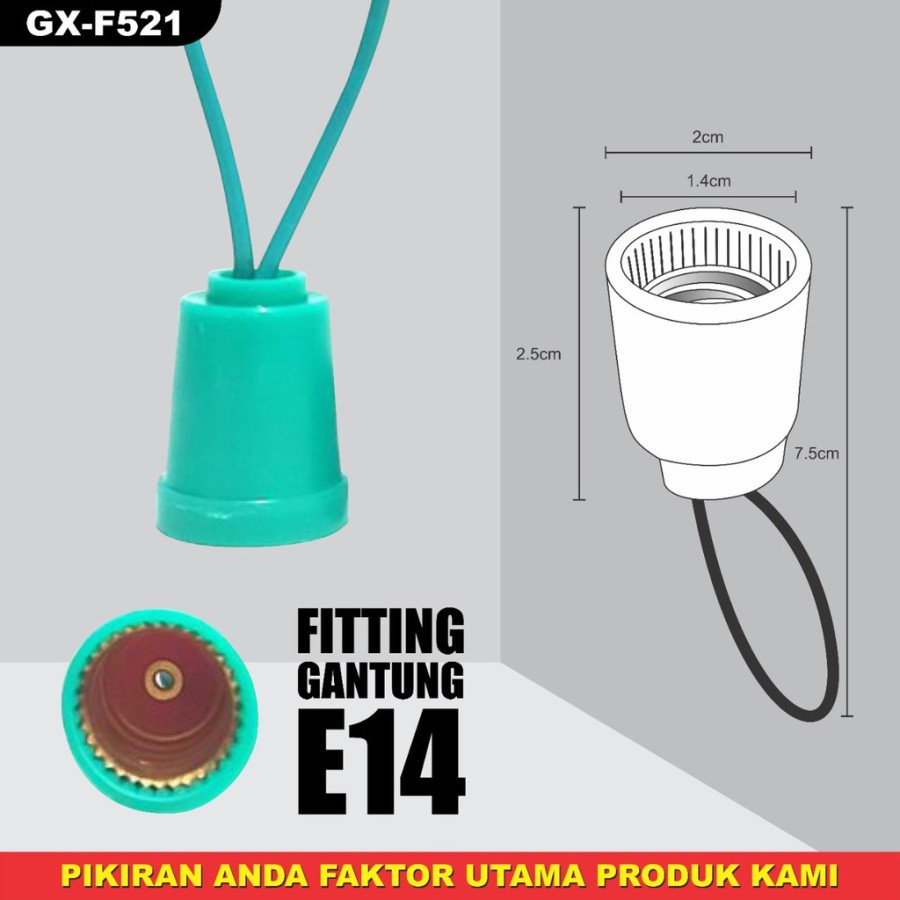 Fitting Gantung E12 E14 Fitting Cabe Lampu Hias E 14 E 12 Fiting Plastik Cabe