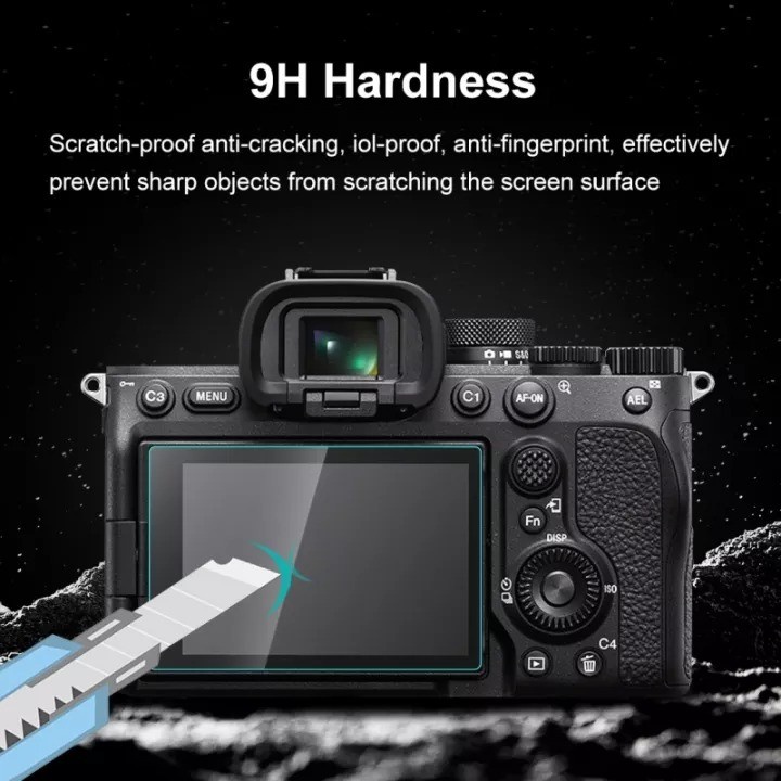 Tempered Glass Kaca Protector Screen Guard LCD Kamera SONY Alpha A7IV A7 IV 74 ILCE-7M4