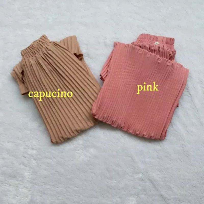 BAHAN TEBAL || ROK PLISKET ANAK UMUR 5-12TAHUN