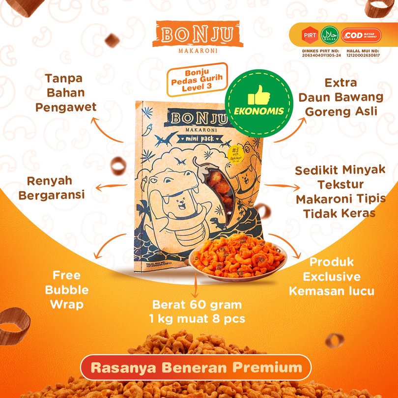 Makaroni Pedas Cemilan Makanan Ringan Jajanan Makaroni Bonju Makroni Rasa Pedas Gurih Jajan Murah Jadul Macroni Macaroni Makarun Bantet Bantet Pedas Hot Mateng Daun Jeruk Kiloan 60 Gr Kecil