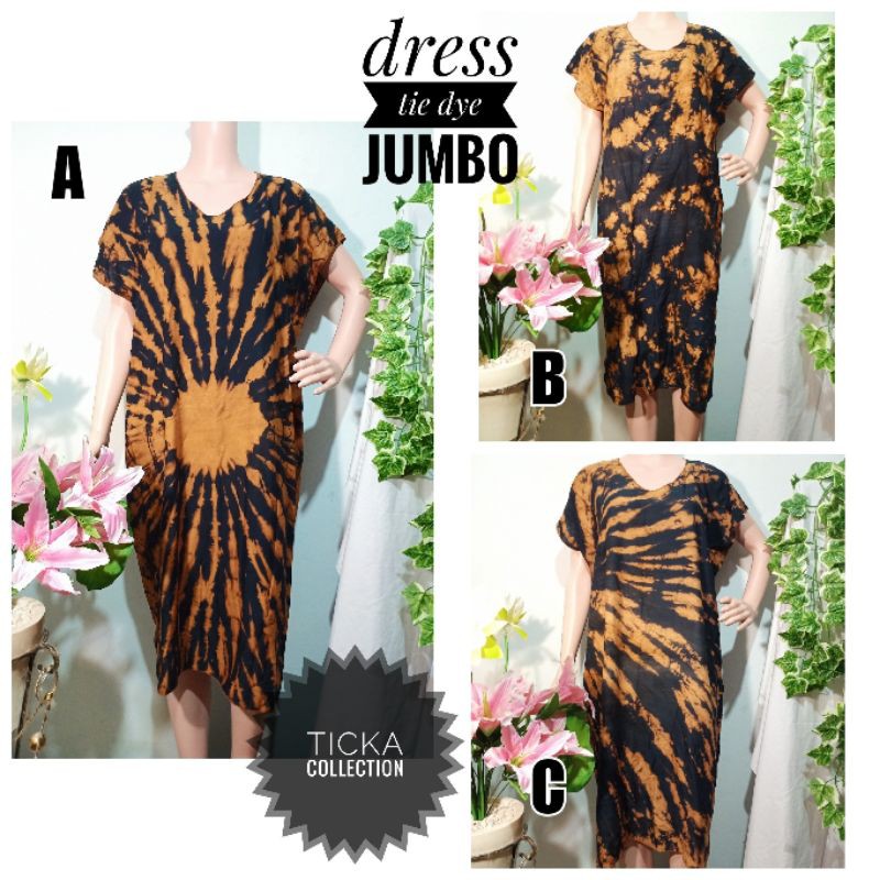 daster tie dye jumbo khas bali
