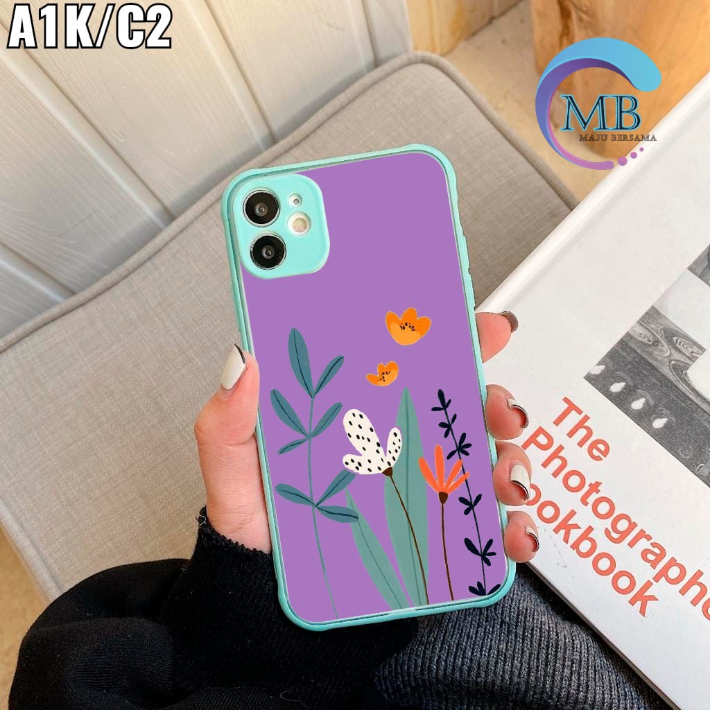 SS079 SOFTCASE FLOWER OPPO A3S A1K C2 A5S A7 A12 A11k F1s a59 F5 F5 YOUTH F7 RENO 4 4G MB2385