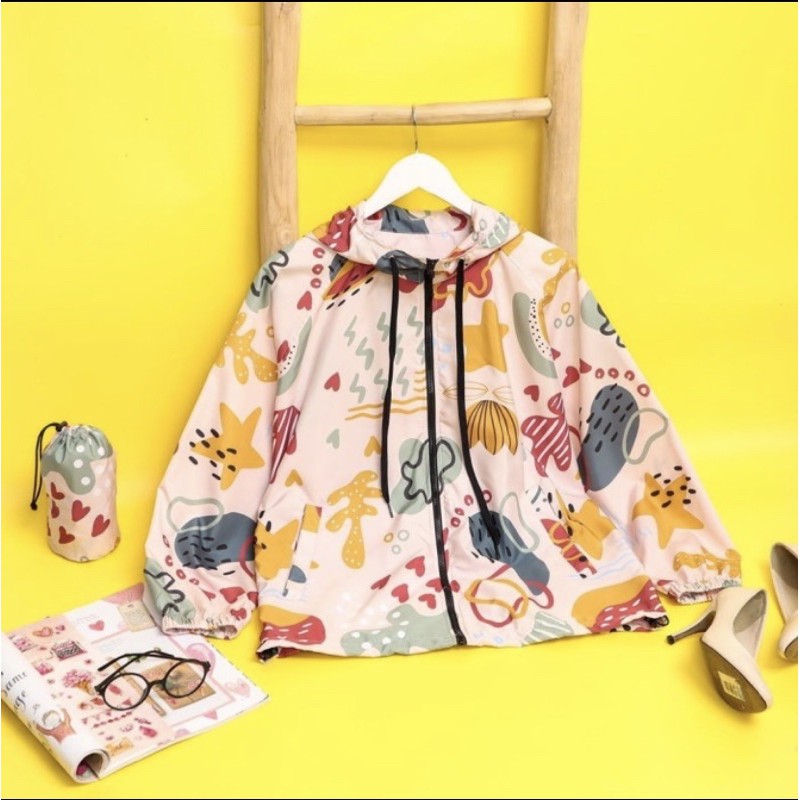 jaket Raia jacket Raia Brisa Talc Regular