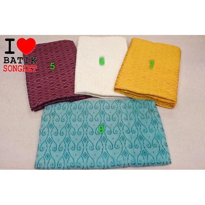 KUALITAS BAGUS BARON SUTRA GARUT POLOS TENUN BAHAN KAIN BATIK KEMEJA HEM BAJU ATBM KEBURU HABIS..