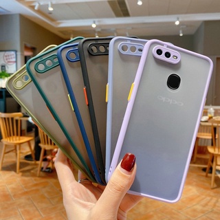 CASE MATTE OPPO F9 F9 PRO OPPO A5S A7 A11K TRANSPARAN FUZE MACARON MY CHOICE - FA