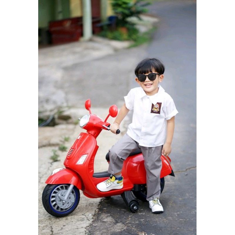 Baju Kostum Dilan Anak | Baju SMA Anak | Seragam Dilan Milea | Seragam Kekinian Photoshoot Property 