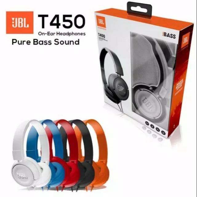 Headphone JBL headset JBL T450 pure bass