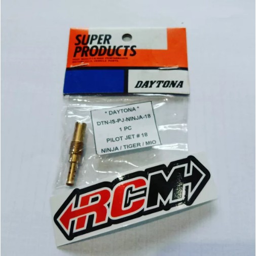 PILOT JET PILOTJET PE28 PE 28 MIO NINJA TIGER PWK PWL NSR GL ORI ORIGINAL DAYTONA UK 18