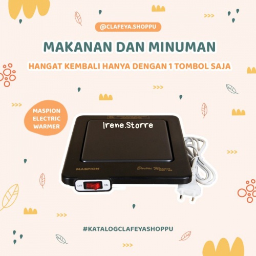 Ready Electric Warmer Maspion Mw 85 - Alat Pemanas Makanan Maspion 055
