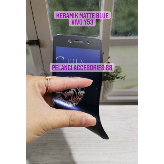 ANTIGORES VIVO Y53 2017 / Y53i MATTE BLUE KERAMIK ANTI RADIASI ANTI