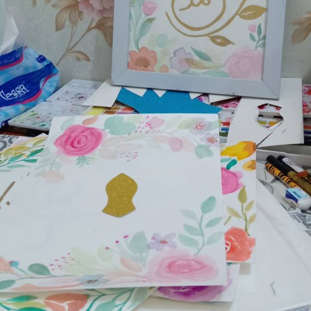 

WATERCOLOR BY HAFIFAH