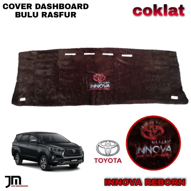 Cover dashboard bulu Premium Bordir 3D Komputer innova reborn