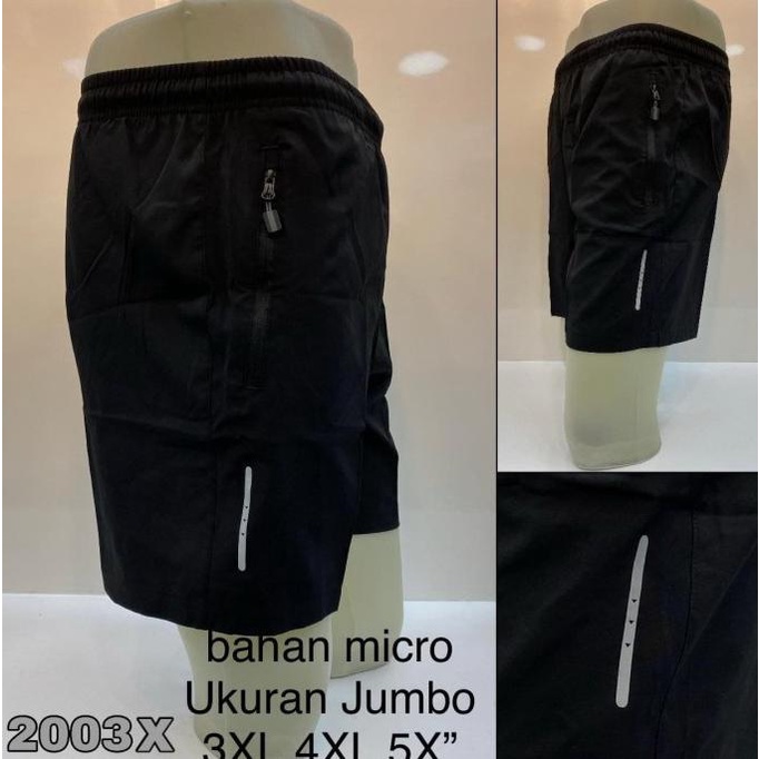 Termurah Original Celana Pendek Running Olahraga Pria Big Size Jumbo Original Import - Xxxl
