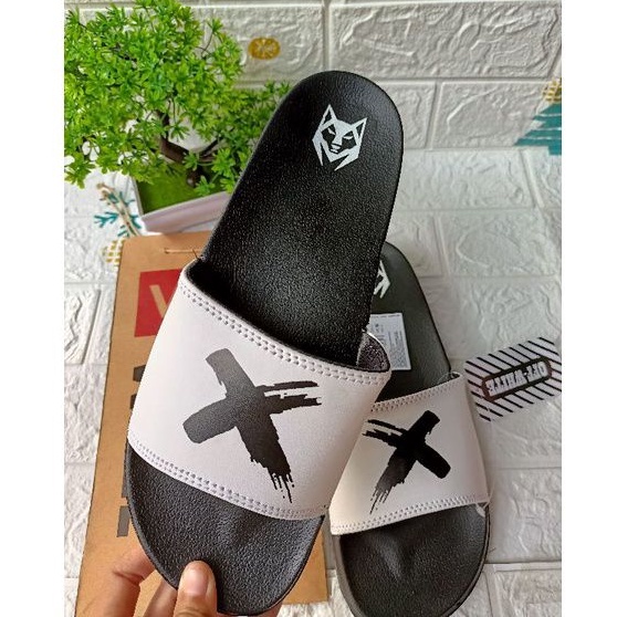 SENDAL MAXSLIDE GEN X PUTIH HIGHT QUALITY / SANDAL SLOP DISTRO-5