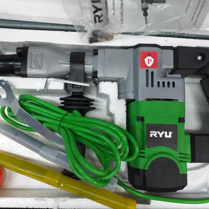 ✅Update MesinBor Bobok Tembok Beton RYU RDH15 / RYU Demolition Hammer RDH-15