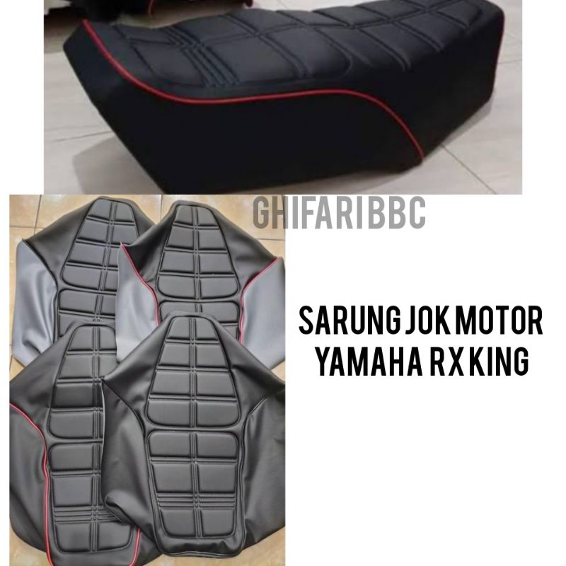 SARUNG JOK MOTOR YAMAHA RX KING PRESS TIMBUL EMPUK