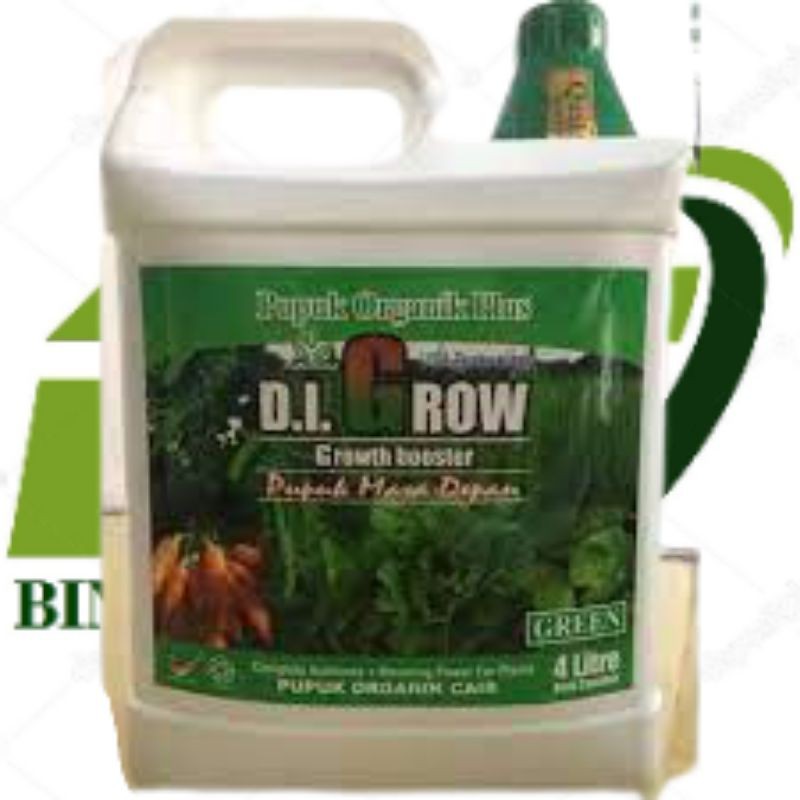 Digrow Hijau Pupuk Organik 4 Liter