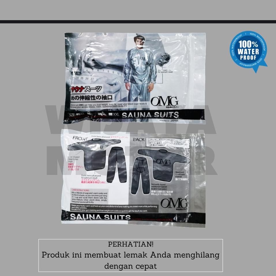 SALE Japan Baju Sauna Olahraga Wanita | Sauna Suit Jumbo | Baju Sauna Pembakar Lemak | Sauna Suite 0
