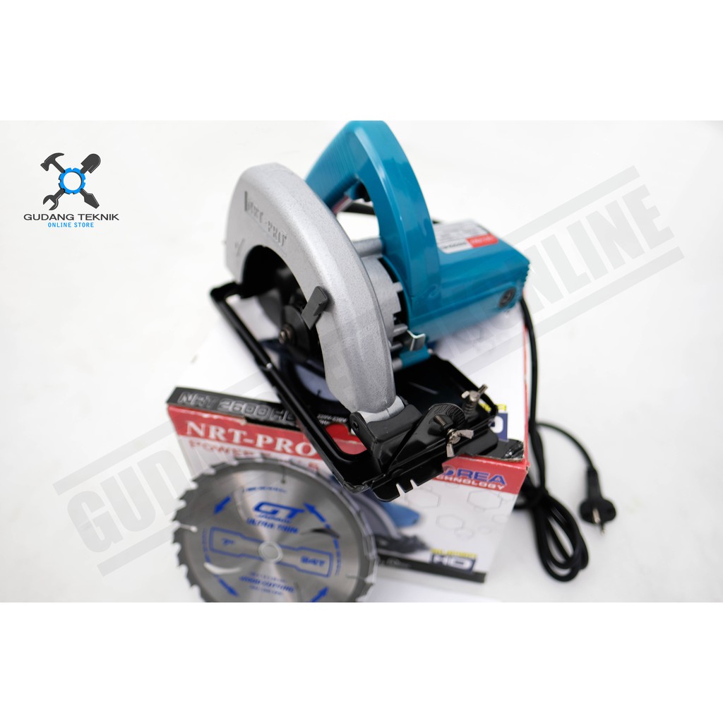 Circular Saw NRT 2600HD - Gergaji Circle 7 Inch NRT 2600 HD