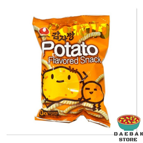 

Nongshim Korean Potato Snack55 Gr - Makanan Ringan Rasa Kentang Korea