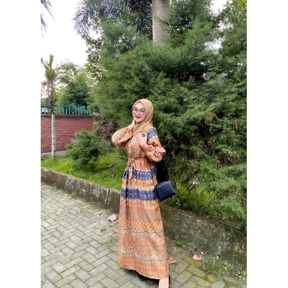 Gamis Bianca M/L/XL/XXL Gamis Seragam Mewah Gamis Pesta High Quality